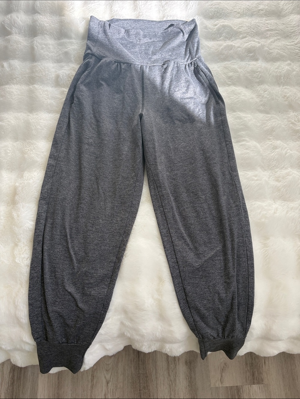 aerie Heather Gray Cozy Lounge Leggings